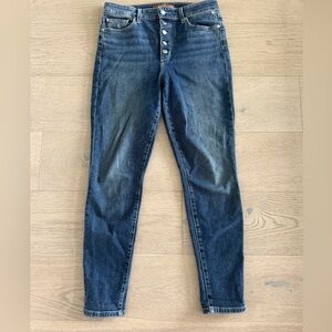 Joes The Charlie High Rise Skinny Ankle Jeans Womens lightly distressed 
Size 29